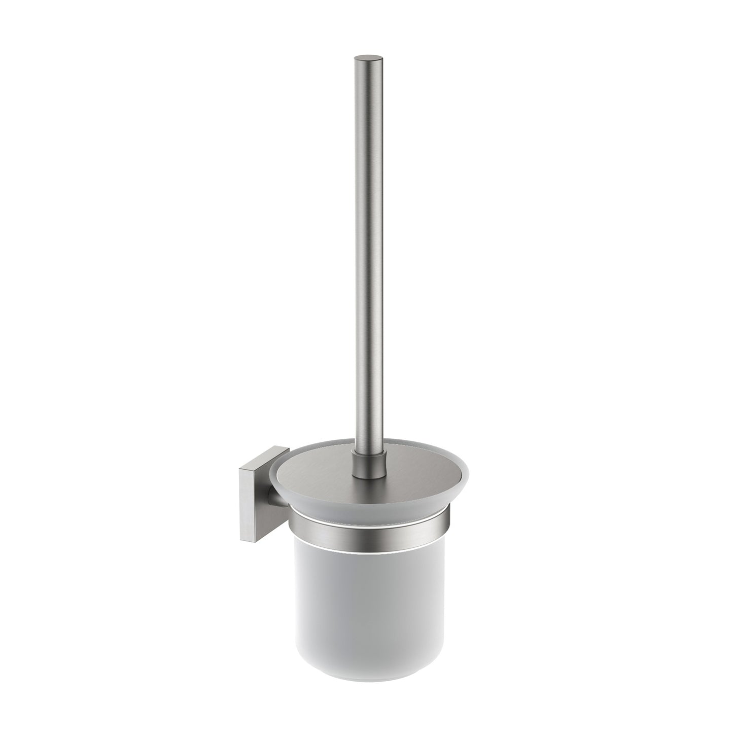 Glory Modern Brass Toilet Brush Holder with Black ABS Brush AA020062