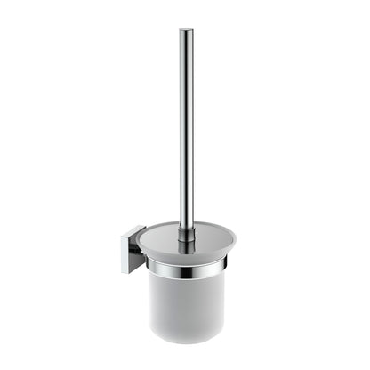 Glory Modern Brass Toilet Brush Holder with Black ABS Brush AA020062