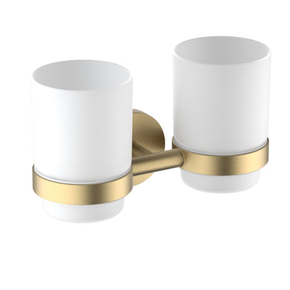 Brass Wall-Mounted Glass Tumbler Holder for Bathroom AA030032