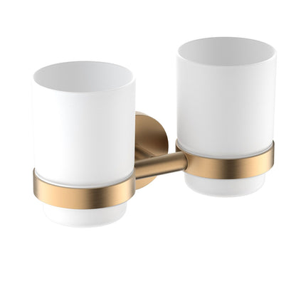 Brass Wall-Mounted Glass Tumbler Holder for Bathroom AA030032