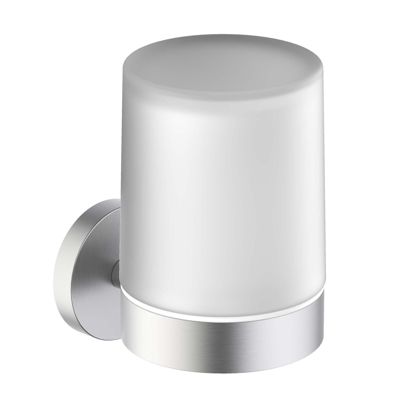 Minimalist Brass Wall mounted glass soap dispenser AA030036