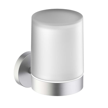 Minimalist Brass Wall mounted glass soap dispenser AA030036