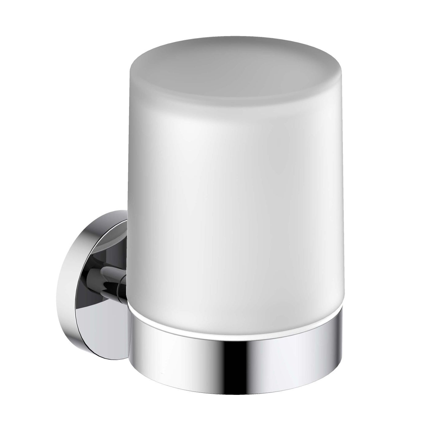 Minimalist Brass Wall mounted glass soap dispenser AA030036