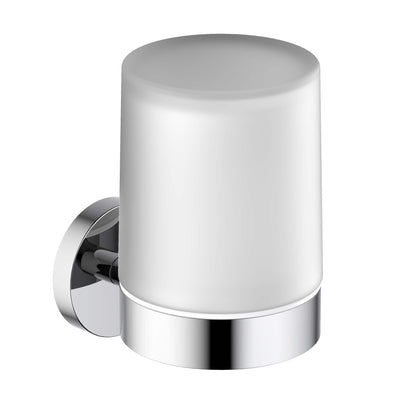 Minimalist Brass Wall mounted glass soap dispenser AA030036