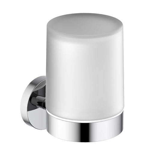 Minimalist Brass Wall mounted glass soap dispenser AA030036