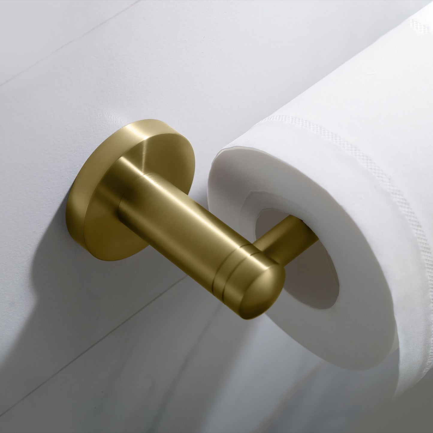 Sleek Brass Double Tissue Holder-Adds Luxury to Your Bathroom AA030043