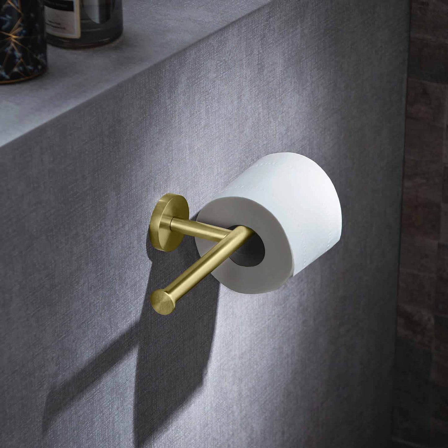 Durable Brass Double Tissue Holder AA030045