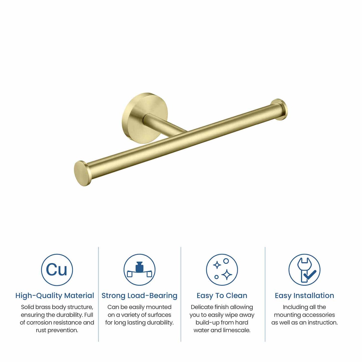 Durable Brass Double Tissue Holder AA030045