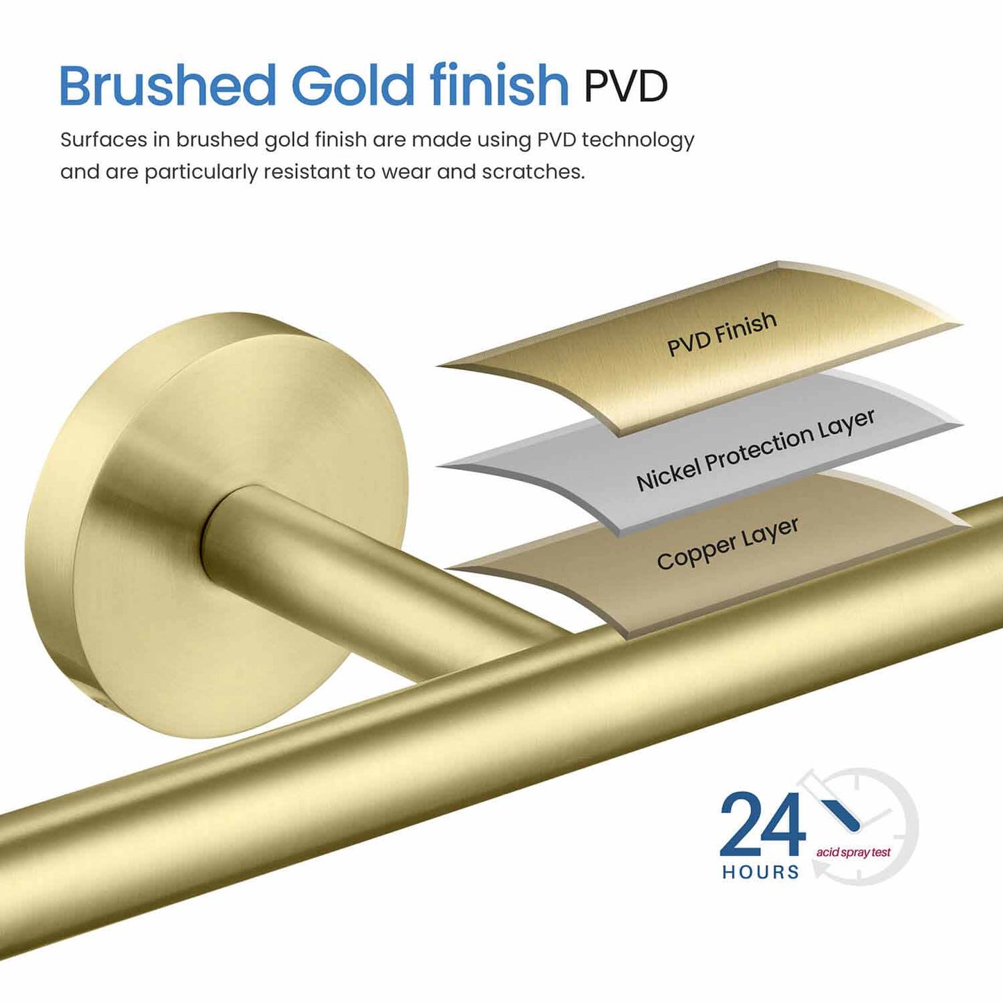 Durable Brass Double Tissue Holder AA030045