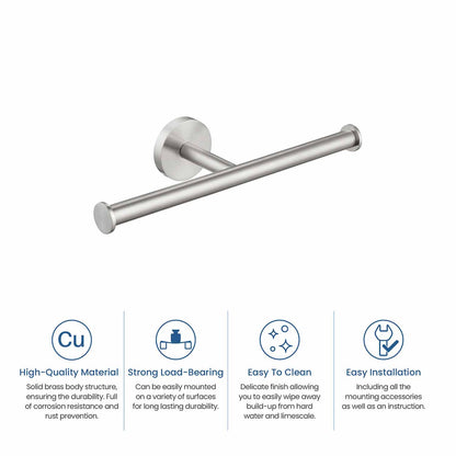 Durable Brass Double Tissue Holder AA030045