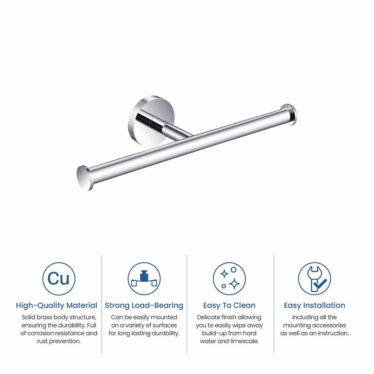 Durable Brass Double Tissue Holder AA030045