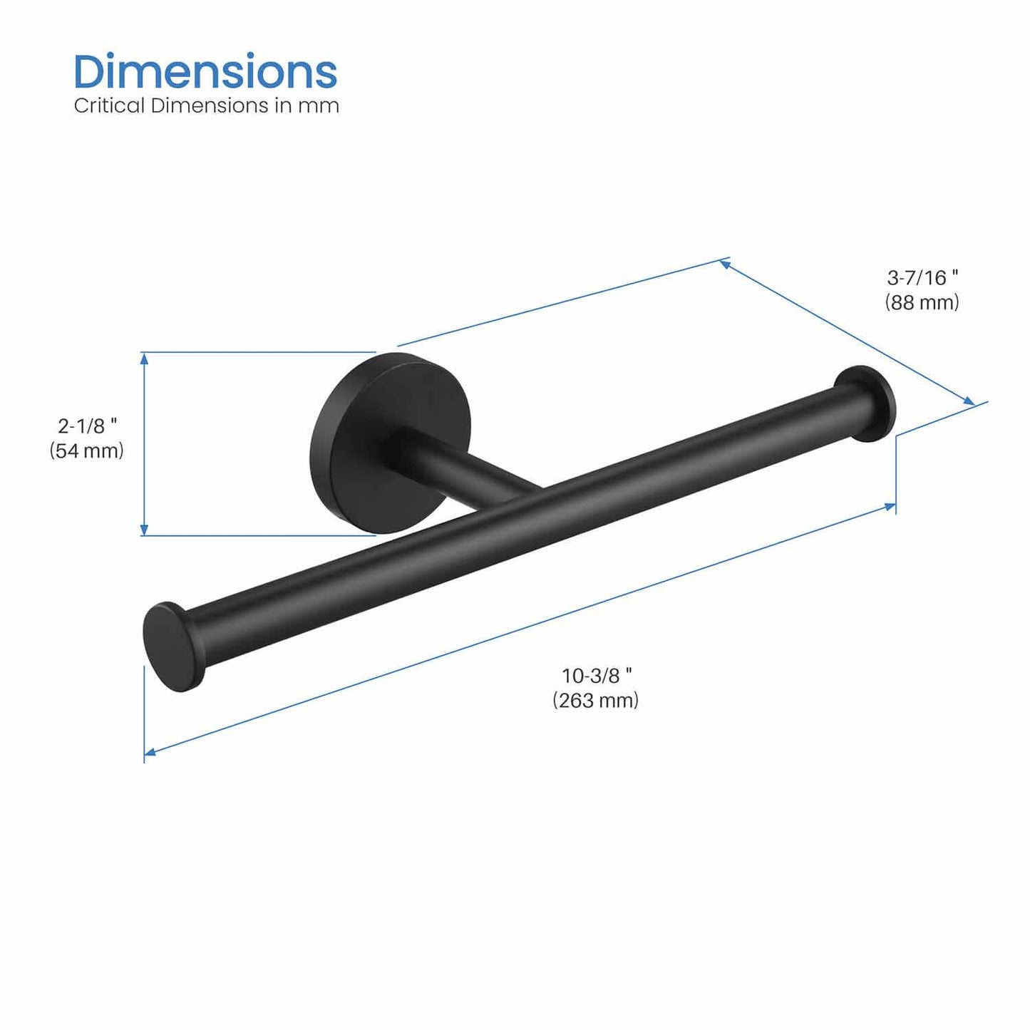 Durable Brass Double Tissue Holder AA030045