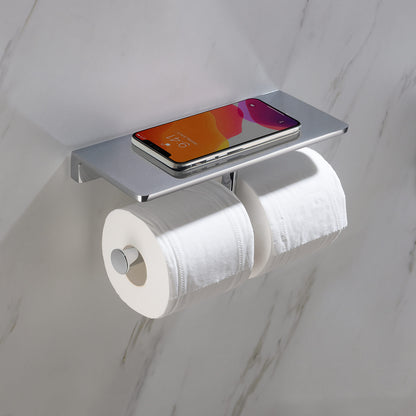 Eternity Brass Double Tissue Holder Ideal for Modern Bathrooms AA030047
