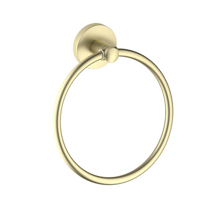 Rustic Charm Brass Towel Ring AA030050