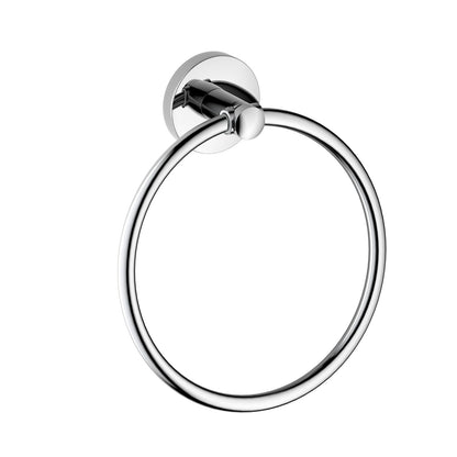 Rustic Charm Brass Towel Ring AA030050