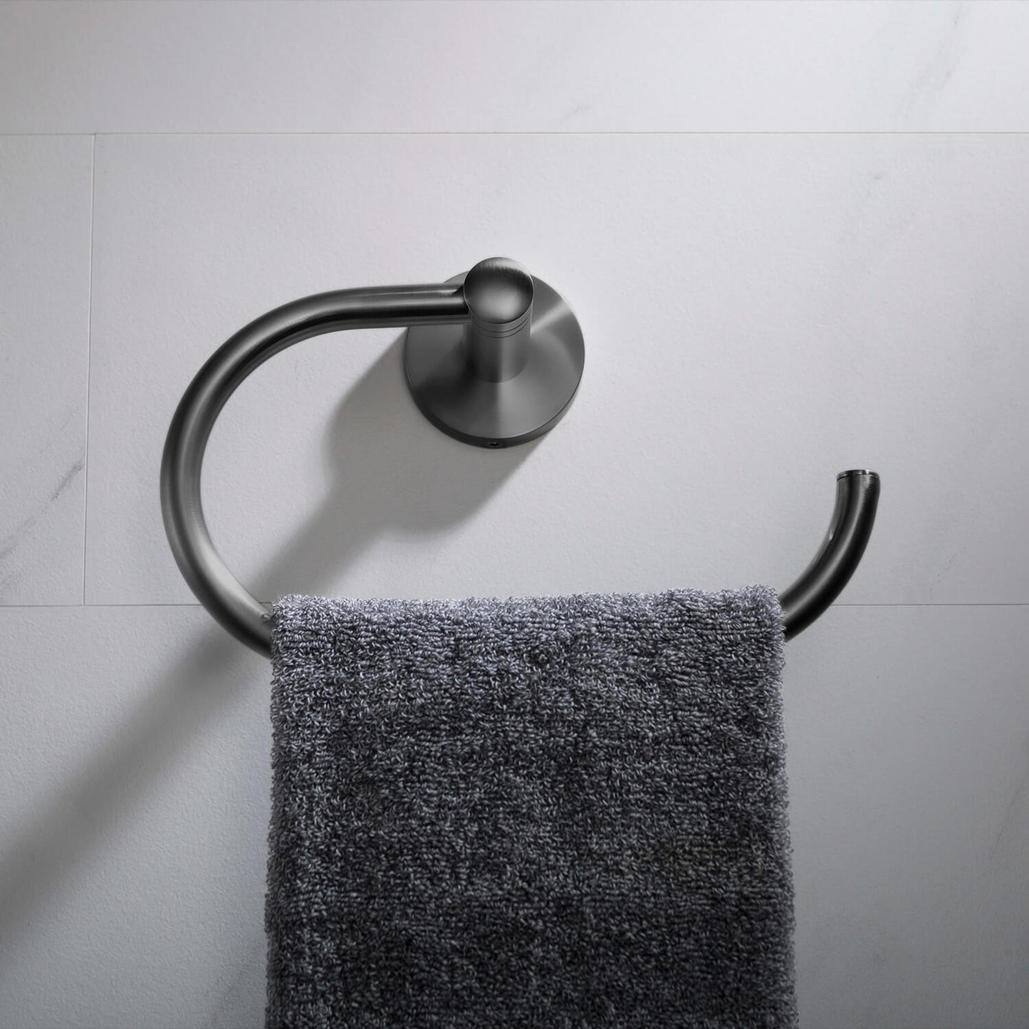 Aquavit Solid Brass Durable Towel Ring AA030057