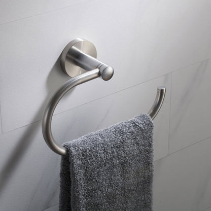 Aquavit Solid Brass Durable Towel Ring AA030057