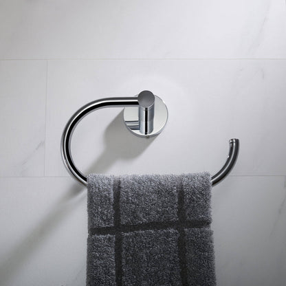 Aquavit Solid Brass Durable Towel Ring AA030057
