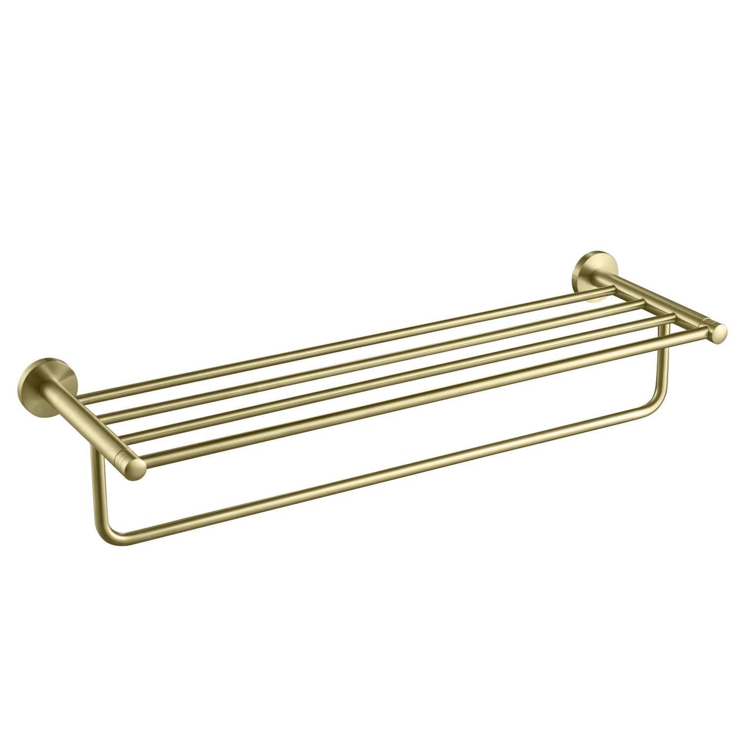 Brass Towel Rack with SUS304 Rail – Perfect for Modern Bathrooms AA030058