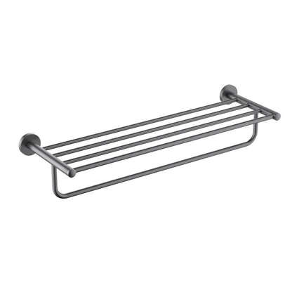 Brass Towel Rack with SUS304 Rail – Perfect for Modern Bathrooms AA030058