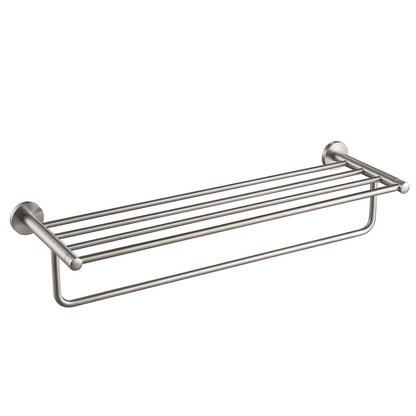 Brass Towel Rack with SUS304 Rail – Perfect for Modern Bathrooms AA030058