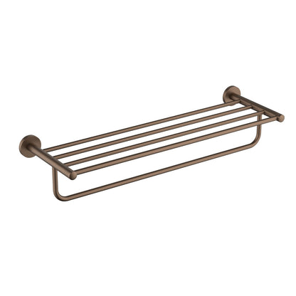 Brass Towel Rack with SUS304 Rail – Perfect for Modern Bathrooms AA030058