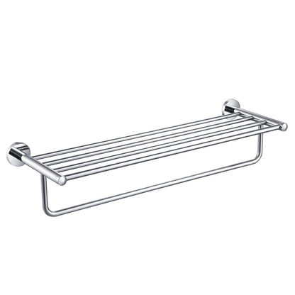 Brass Towel Rack with SUS304 Rail – Perfect for Modern Bathrooms AA030058