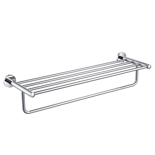Brass Towel Rack with SUS304 Rail – Perfect for Modern Bathrooms AA030058