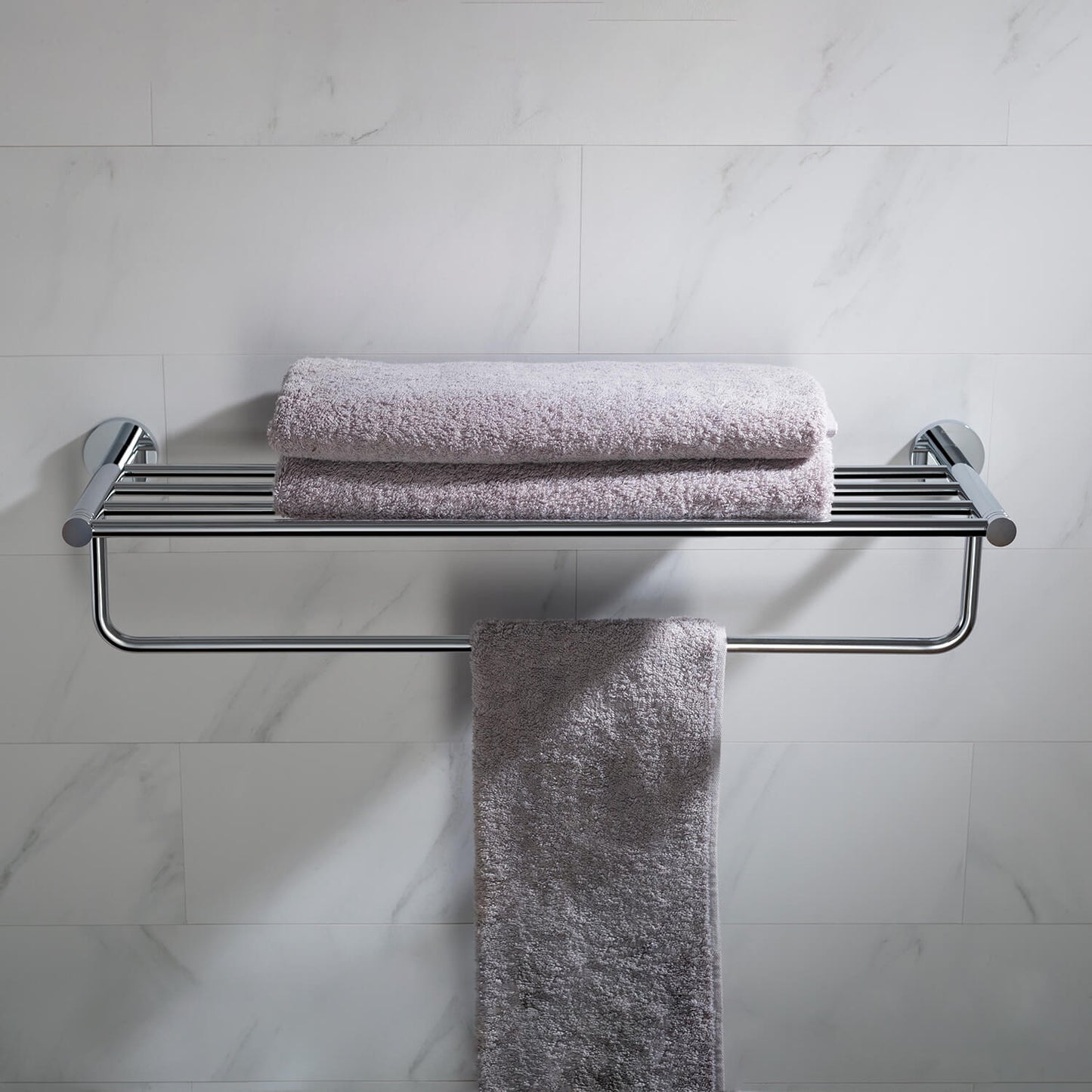Brass Towel Rack with SUS304 Rail – Perfect for Modern Bathrooms AA030058