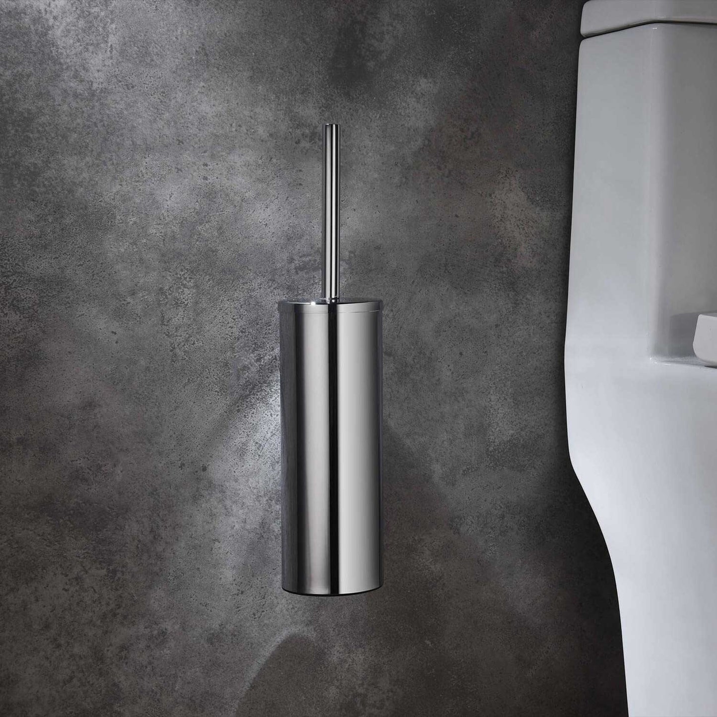 Eternity Wall Hung Or Floor Standing SUS304 Round shape Toilet brush AA030063