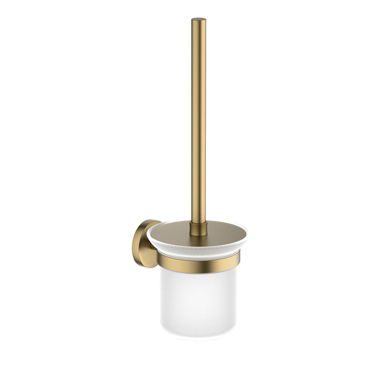 Wall Hung Brass Holder with Frosted Glass Cup AA030064