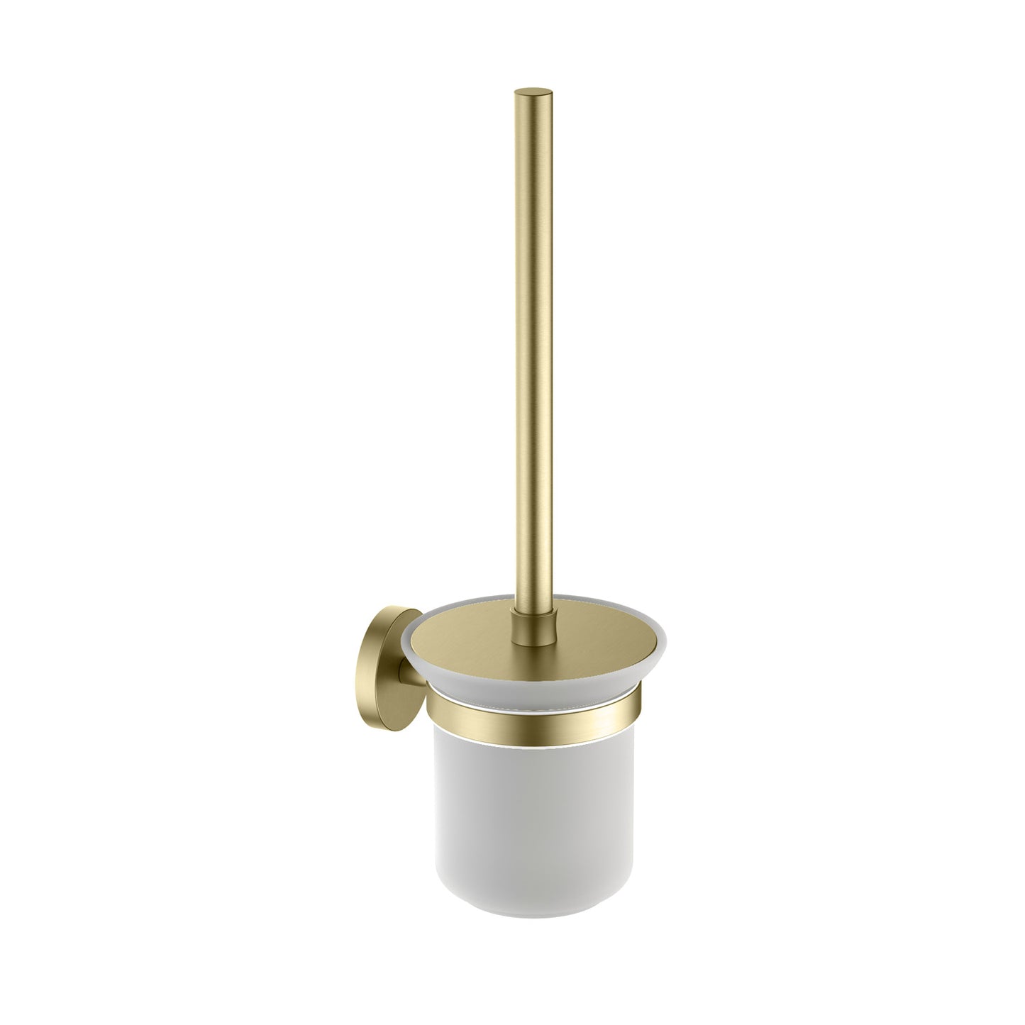 Wall Hung Brass Holder with Frosted Glass Cup AA030064