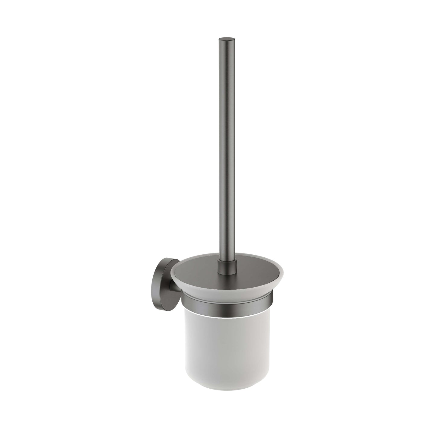 Wall Hung Brass Holder with Frosted Glass Cup AA030064