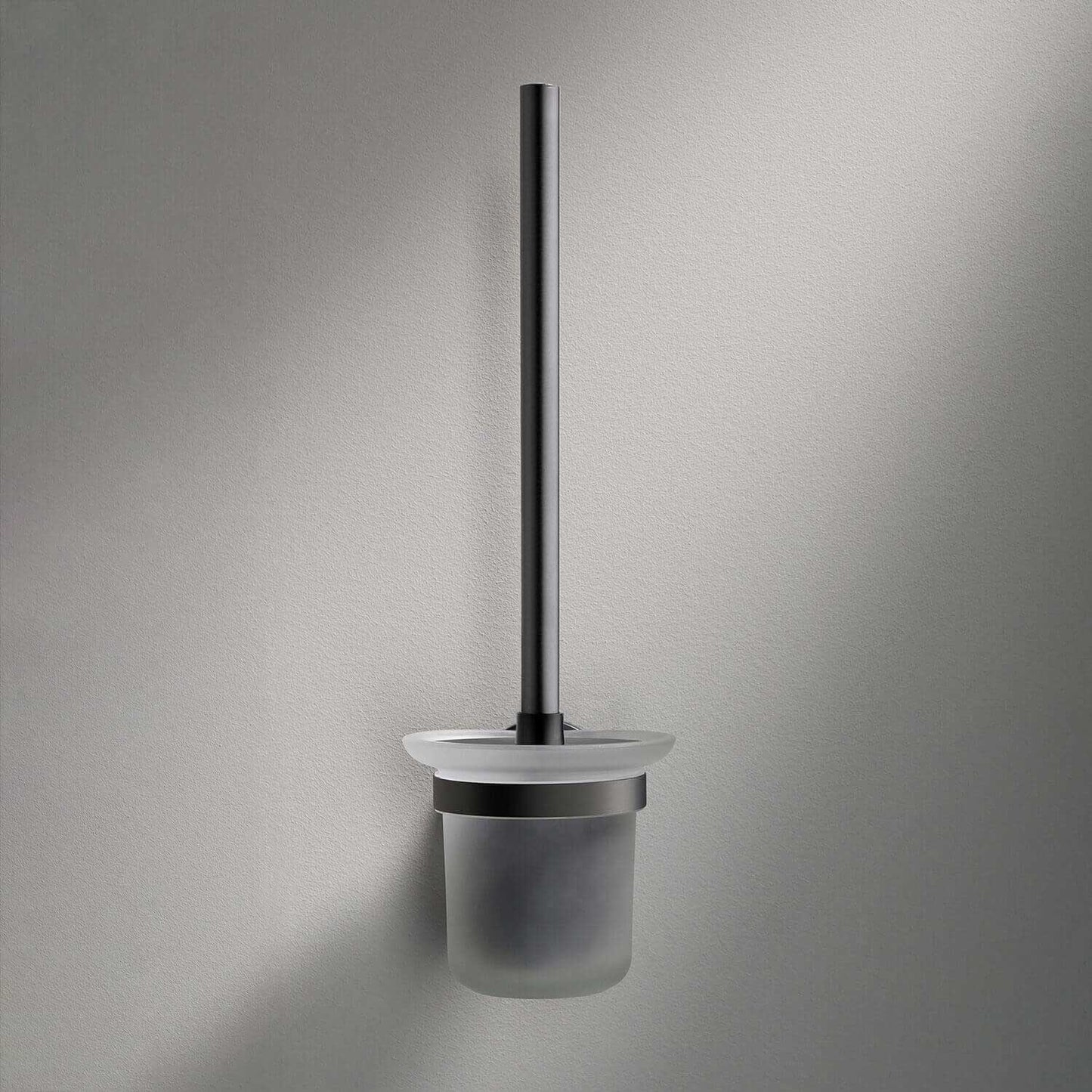 Wall Hung Brass Holder with Frosted Glass Cup AA030064