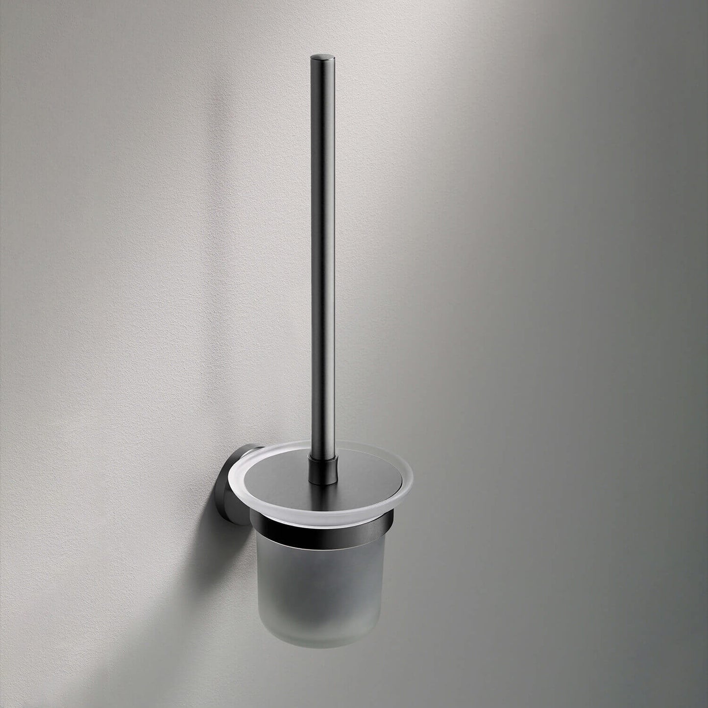 Wall Hung Brass Holder with Frosted Glass Cup AA030064