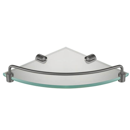 Luxury Brass Bathroom Shelf with 8mm Tempered Glass AA030074