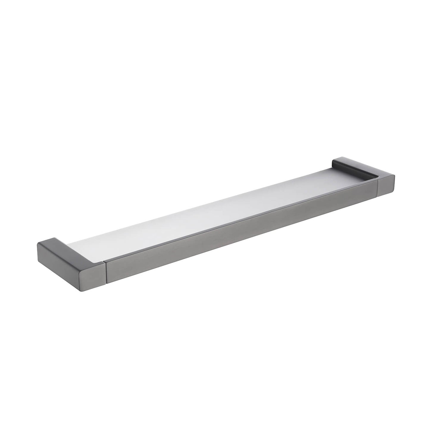 Brass and Glass Shelf for Sleek Bathroom AA050071