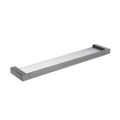 Brass and Glass Shelf for Sleek Bathroom AA050071