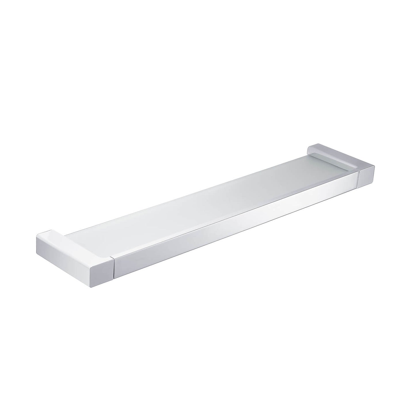 Brass and Glass Shelf for Sleek Bathroom AA050071