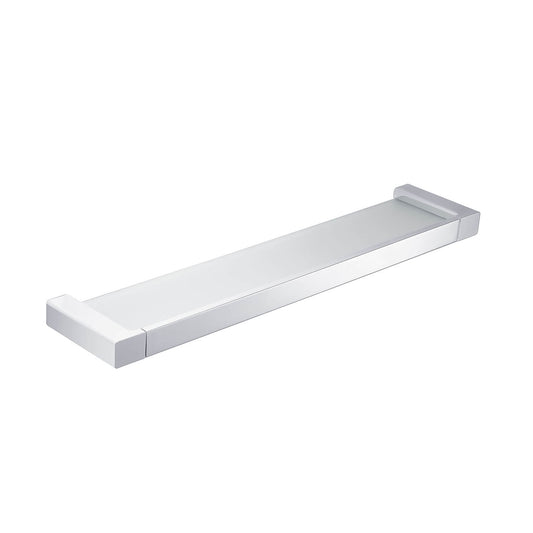 Brass and Glass Shelf for Sleek Bathroom AA050071