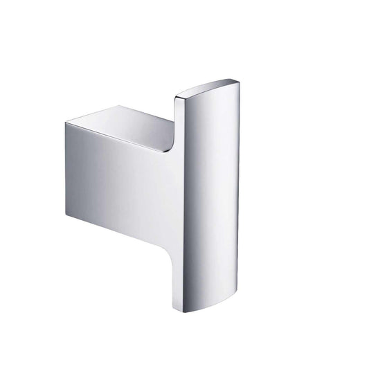 Heavy-duty bathroom robe hook made from solid brass with corrosion resistance AA070011