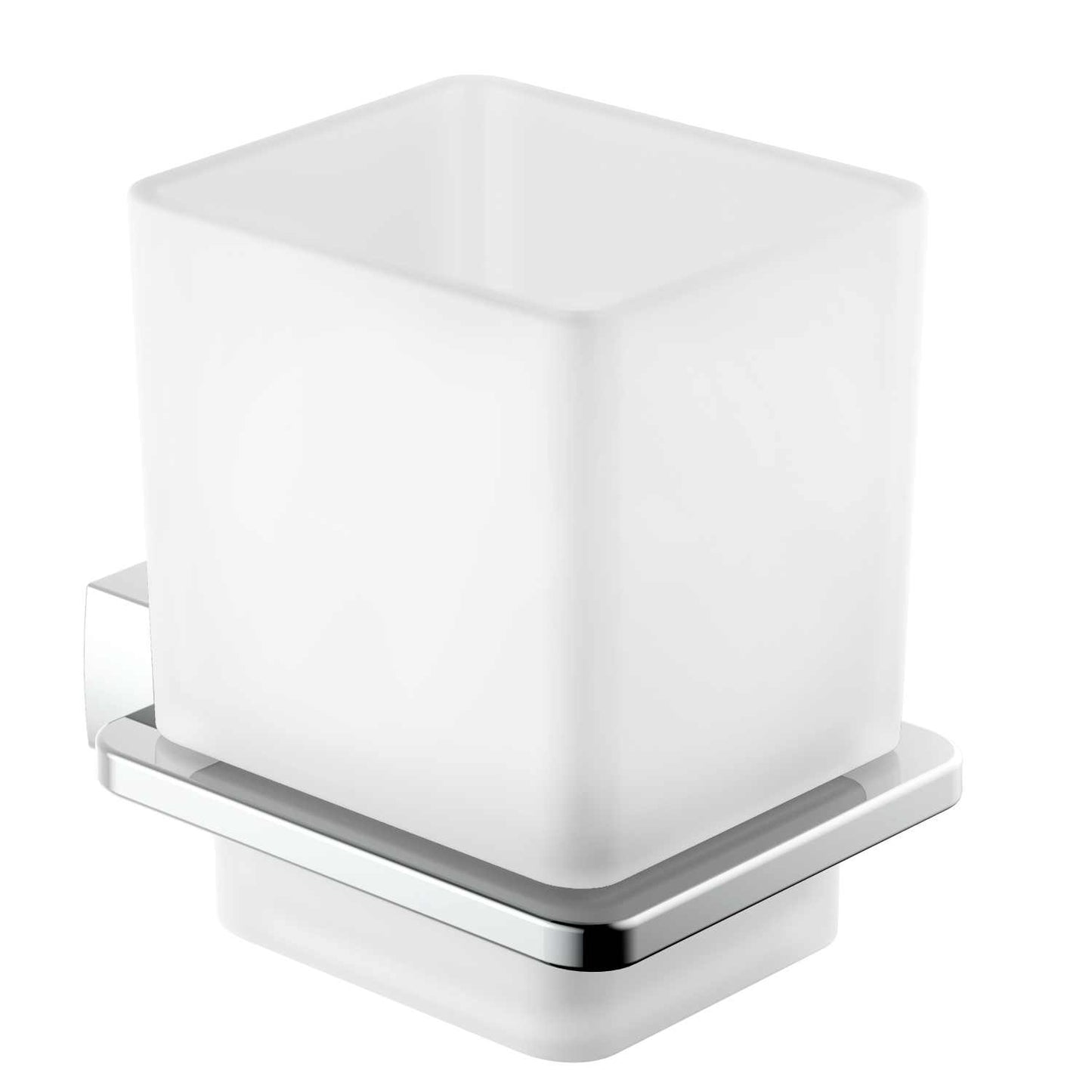 Long-Lasting Solid brass Square Glass Tumbler Holder AA070031