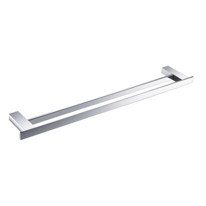 Elite Brass Bathroom Double Towel Bar 600mm AA070056