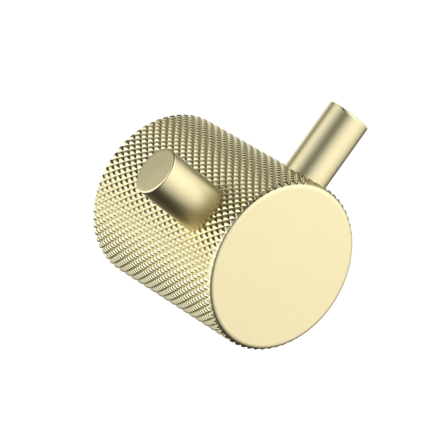 Aquavit Knurl Stainless Steel Single Double Robe hook AA080012