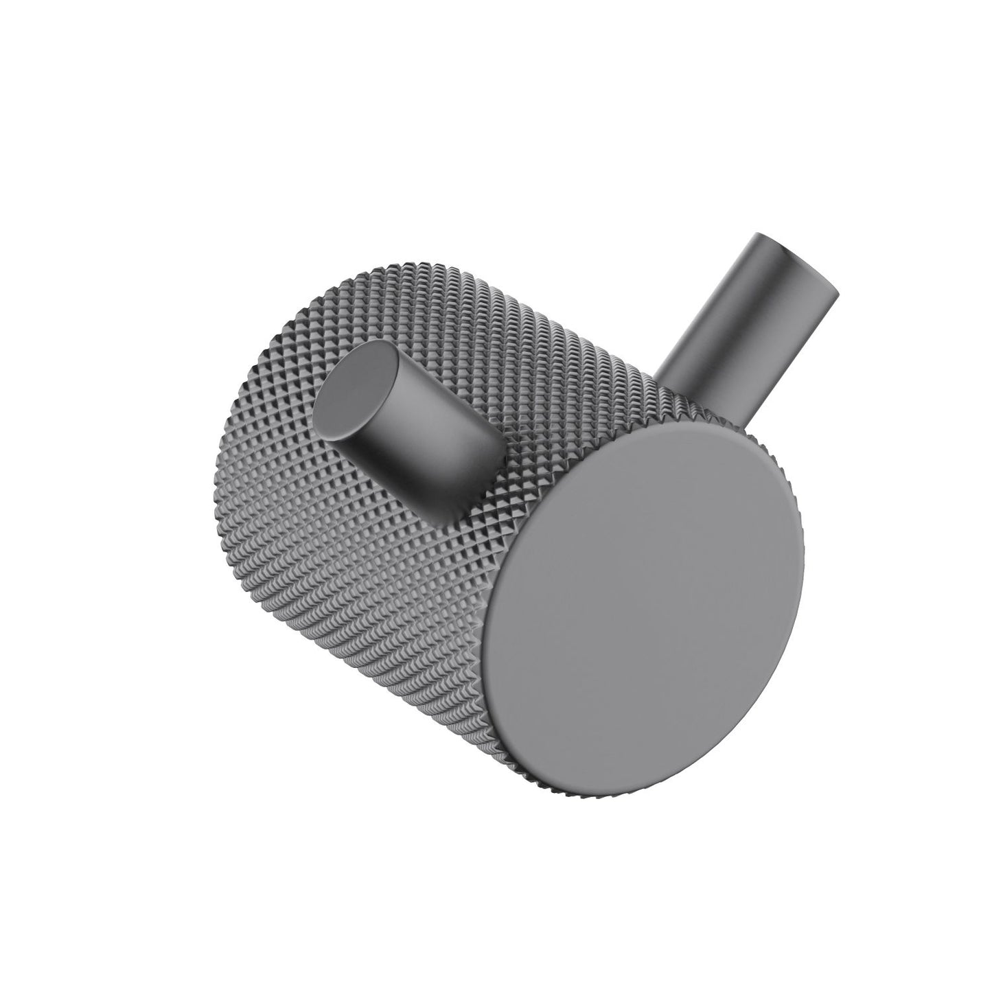Aquavit Knurl Stainless Steel Single Double Robe hook AA080012