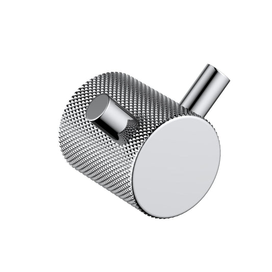 Aquavit Knurl Stainless Steel Single Double Robe hook AA080012