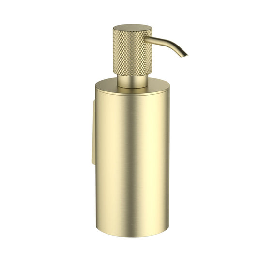Aquavit Knurl Wall-Mounted Stainless Steel Soap dispensor Holder AA080039