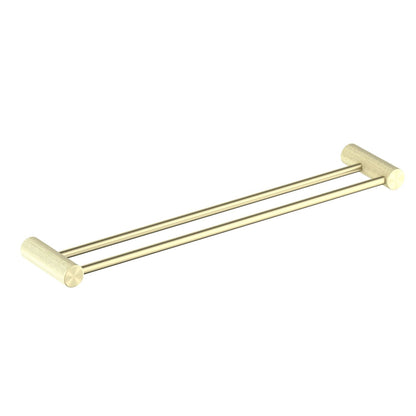 Knurl Double SUS304 Stainless Steel Towel Bar 600mm AA080055
