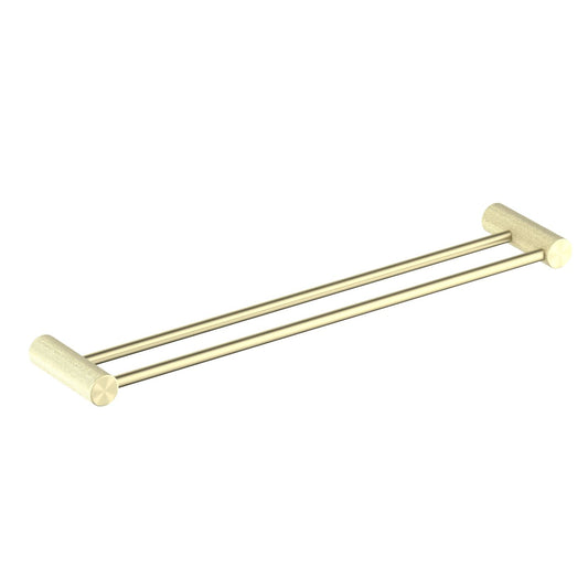 Knurl Double SUS304 Stainless Steel Towel Bar 600mm AA080055