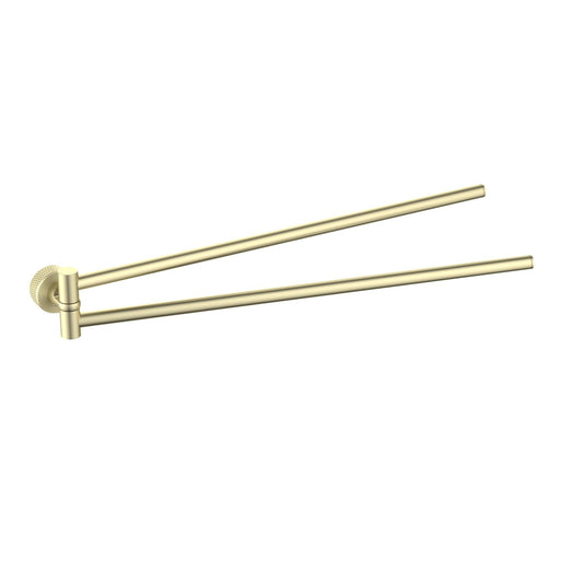 Knurl SUS304 Space-Saving Bathroom Swing towel bar AA080059
